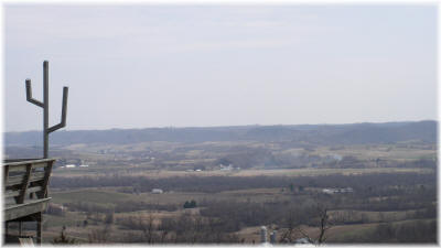 You can see for miles!!